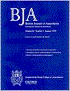 BJA: British Journal of Anaesthesia